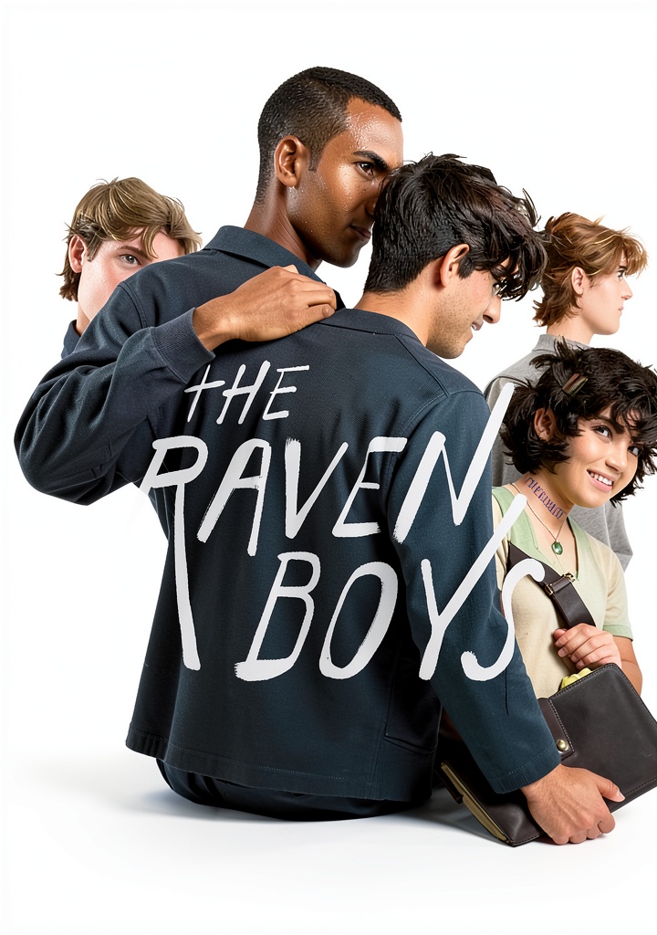 Real-life Context – The Raven Cycle graphic novel Book 1 displayed on a coffee table