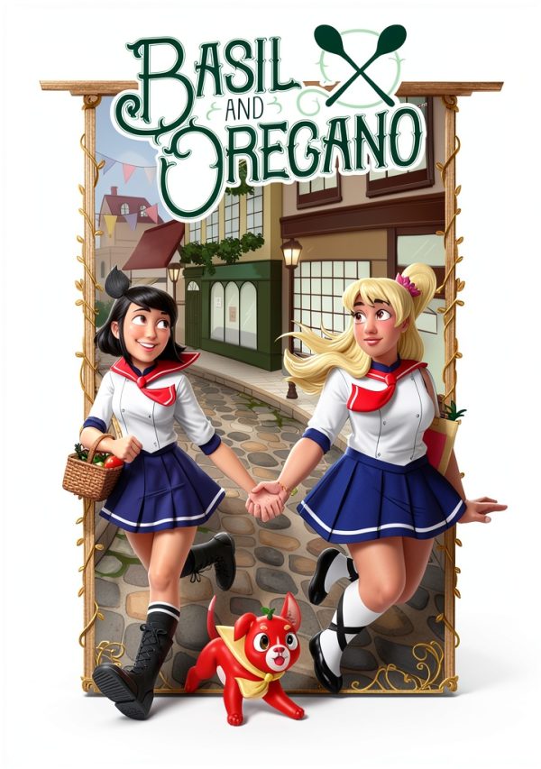 Basil and Oregano Graphic Novel by Dark Horse Books-0