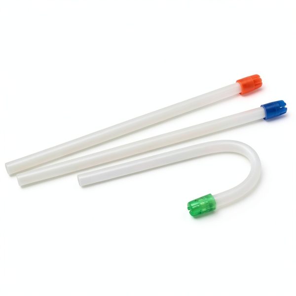 Practicon Dental Saliva Ejector Tubing Clear White 100 per Bag 7019112-1