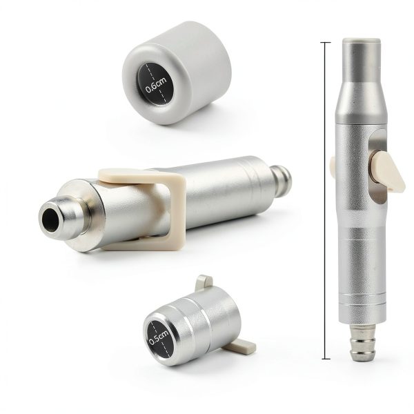 Dental Oral Saliva Ejecto Handle – Aluminum Alloy Cap Adaptor YKRXT-00-3