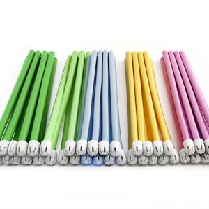 BeeSure BE206 Rainbow Saliva Ejectors Disposable Assorted Colors 500-0