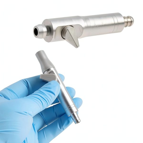 Dental Oral Saliva Ejecto Handle – Aluminum Alloy Cap Adaptor YKRXT-00-5