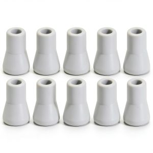 Dental Saliva Ejector Tubes 10PCS Silicone Swivel Tips LNQ LUNIQI-0