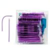 1000 Dental Saliva Ejectors Disposable - Medical Grade Latex Free Evacuation Suction Tips - Flexible Purple Tube with Purple Tip in (10 Bags of 100) by PlastCare USA-0