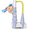 Saliva Ejector Tube LCJAOF Suction Adapter Silicone 360 Swivel 10pcs-6