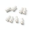 Airgoesin 8pcs Dental Saliva Ejector Evacuation Valve Adapters Tips Soft Silicone Converters-0