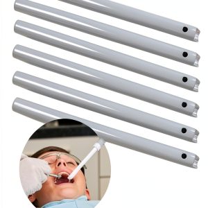Name Dental HVE Aspirator Suction Tips 1000 Count - Disposable High Volume Vented Saliva Suction Tool for 11mm Suction Holders - White-0