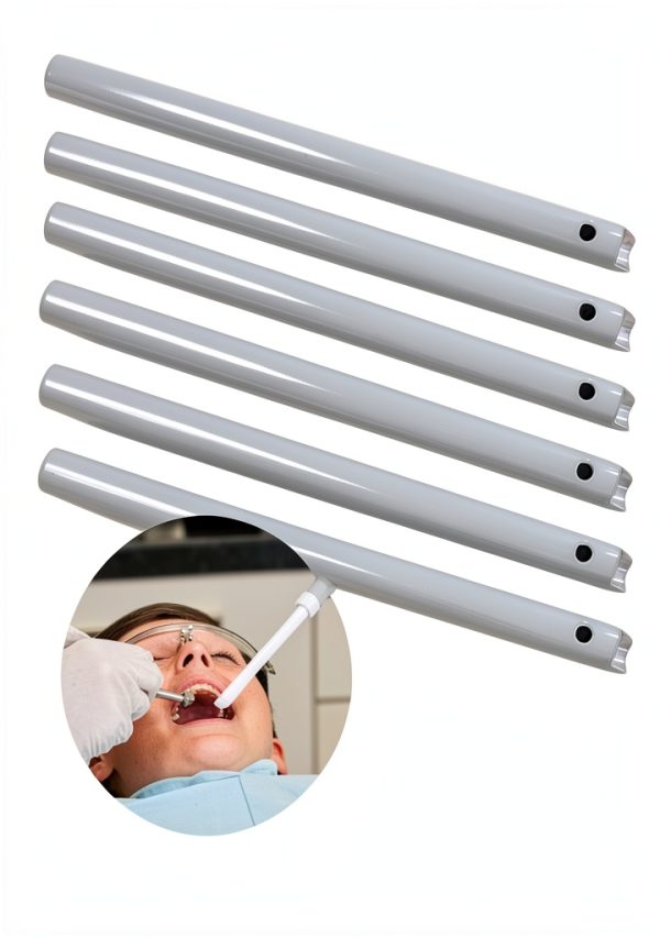 Name Dental HVE Aspirator Suction Tips 1000 Count - Disposable High Volume Vented Saliva Suction Tool for 11mm Suction Holders - White-0