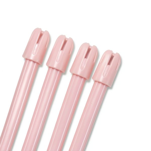 1000 Dental Saliva Ejectors Disposable - Medical Grade Latex Free Evacuation Suction Tips - Flexible Pink Tube with Pink Tip (10 Bags of 100) by PlastCare USA-5